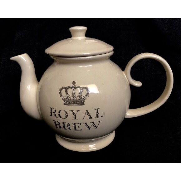 Ceramic Coffee Pot Tea Pot Royal Brew by David Mason Design Majestic Pattern. - Picture 1 of 7